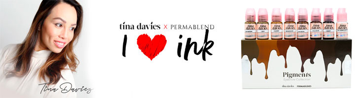 «I Love Ink» от Tina Davis и Perma Blend.