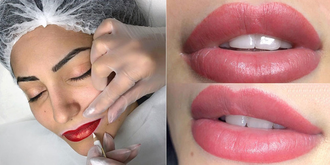 Перманентный макияж губ lip light thumbnail
