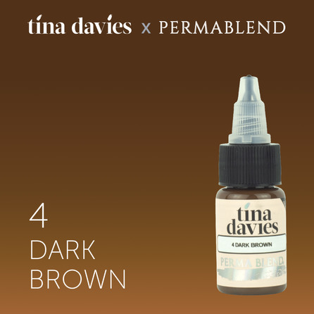 Tina Davies 'I Love INK' 4 Dark Brown