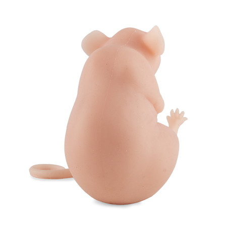 Силиконовая крыса с глазами