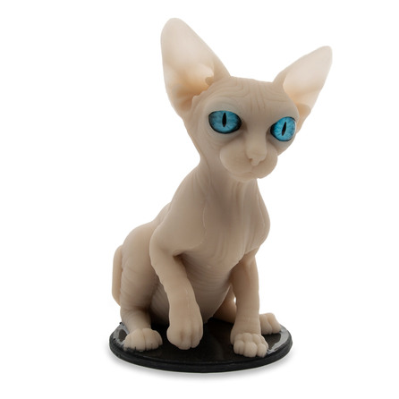 Силиконовый маленький кот