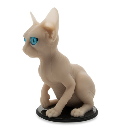 Силиконовый маленький кот