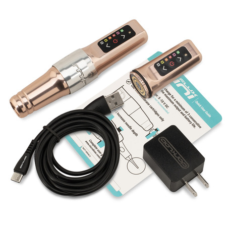Microbeau Flux Mini PMU (3.0мм) Champagne Gold + 1 аккумулятор