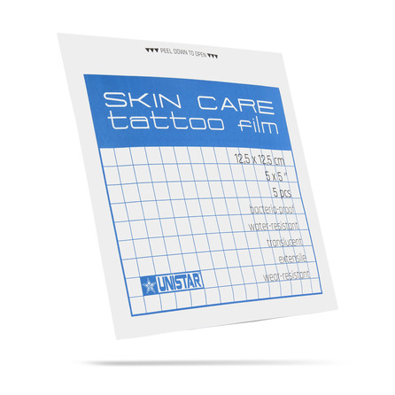 Skin Care Tattoo Film 12.5 x 12.5см