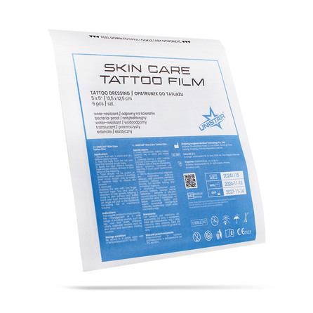 Skin Care Tattoo Film 12.5 x 12.5см